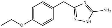 1H-1,2,4-Triazol-3-amine,5-[(4-ethoxyphenyl)methyl]-(9CI) Struktur