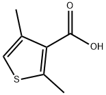 3-Thiophenecarboxylicacid,2,4-dimethyl-(9CI) Struktur