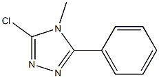 3-CHLORO-4-METHYL-5-PHENYL-4H-1,2,4-TRIAZOLE Struktur