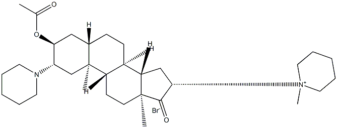 17-Keto Vecuronium Bromide Struktur