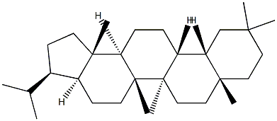 A-Neo-5α-oleanane Struktur