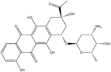 Carubicin Struktur