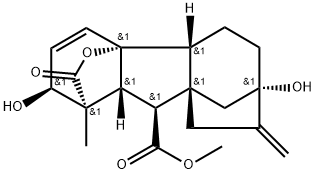 gibberelic acid methyl ester Struktur