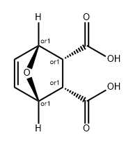 endoxo-delta(4)-tetrahydrophthalic acid Struktur