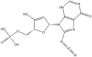 8-N(3)cIMP Struktur