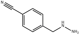 4-(hydrazinylmethyl)benzonitrile Struktur