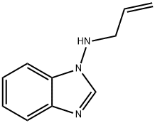 1H-Benzimidazol-1-amine,N-2-propenyl-(9CI) Struktur