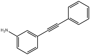 3-(phenylethynyl)aniline Struktur