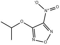 1,2,5-Oxadiazole,3-(1-methylethoxy)-4-nitro-(9CI) Struktur