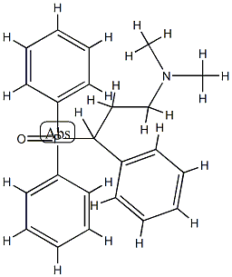 Diphenyl[α-[2-(dimethylamino)ethyl]benzyl]phosphine oxide Struktur