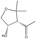 D-erythro-Pentitol, 3-acetyl-2,5-anhydro-1,3-dideoxy-2-C-methyl- (9CI) Struktur