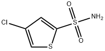 2-Thiophenesulfonamide,4-chloro-(9CI) Struktur