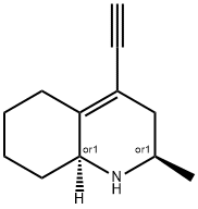 Quinoline, 4-ethynyl-1,2,3,5,6,7,8,8a-octahydro-2-methyl-, (2R,8aS)-rel- (9CI) Struktur