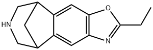 5,9-Methano-5H-oxazolo[4,5-h][3]benzazepine,2-ethyl-6,7,8,9-tetrahydro-(9CI) Struktur