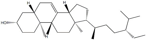 DELTA7STIGMASTENOL Struktur