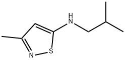 5-Isothiazolamine,3-methyl-N-(2-methylpropyl)-(9CI) Struktur