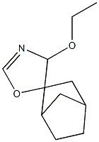 Spiro[bicyclo[2.2.1]heptane-2,5(4H)-oxazole], 4-ethoxy- (9CI) Struktur