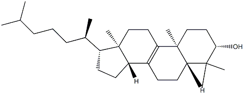 DeMethyldihydrolanosterol Struktur