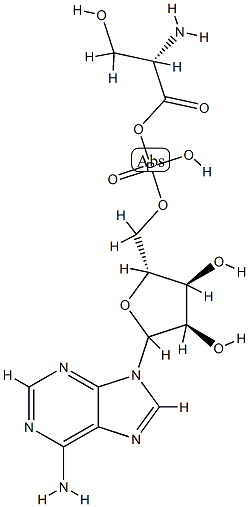 L-seryl-AMP Struktur