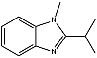 1H-Benzimidazole,1-methyl-2-(1-methylethyl)-(9CI) Struktur