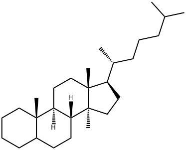 14α-Methylcholestane Struktur