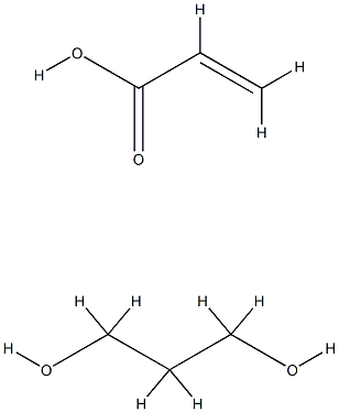 POLY(PROPYLENE GLYCOL) DIACRYLATE Struktur