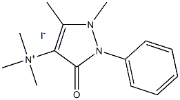 4-trimethylammoniumantipyrine Struktur