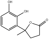 2(3H)-Furanone,5-(2,3-dihydroxyphenyl)dihydro-5-methyl-(9CI) Struktur