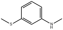 N-methyl-3-(methylsulfanyl)aniline Struktur