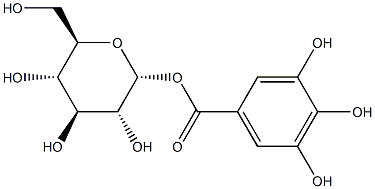 a-Glucogallin Struktur