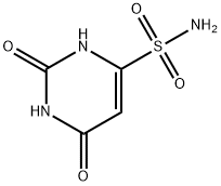 4-Pyrimidinesulfonamide,1,2,3,6-tetrahydro-2,6-dioxo-(6CI,8CI,9CI) Struktur