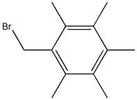 1-(bromomethyl)-2,3,4,5,6-pentamethylbenzene Struktur