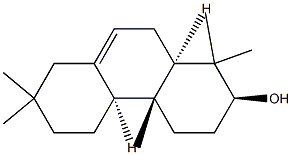 13,13-Dimethylpodocarp-7-en-3β-ol Struktur