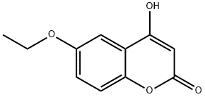 2H-1-Benzopyran-2-one,6-ethoxy-4-hydroxy-(9CI) Struktur