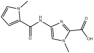 1H-Imidazole-2-carboxylicacid,1-methyl-4-[[(1-methyl-1H-pyrrol-2- Struktur