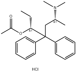 R-(R*,R*)]-β-[2-(diMethylaMino)propyl]-α-ethyl-β-phenylbenzeneethanol Acetate (Ester) Hydroch Struktur