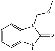 2H-Benzimidazol-2-one,1,3-dihydro-1-(methoxymethyl)-(9CI) Struktur