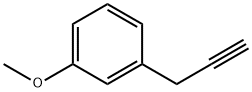 1-Methoxy-3-(prop-2-yn-1-yl)benzene Struktur