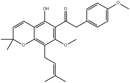 OSAJETIN, DIMETHYL ETHER Struktur