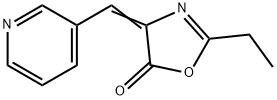 5(4H)-Oxazolone,2-ethyl-4-(3-pyridinylmethylene)-(9CI) Struktur