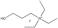 N,N,N-triethylhomocholine Struktur