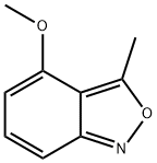 2,1-Benzisoxazole,4-methoxy-3-methyl-(9CI) Struktur