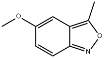 2,1-Benzisoxazole,5-methoxy-3-methyl-(9CI) Struktur