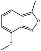 2,1-Benzisoxazole,7-methoxy-3-methyl-(9CI) Struktur