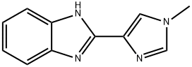 1H-Benzimidazole,2-(1-methyl-1H-imidazol-4-yl)-(9CI) Struktur