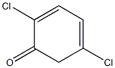 2,4-Cyclohexadien-1-one,2,5-dichloro-(9CI) Struktur