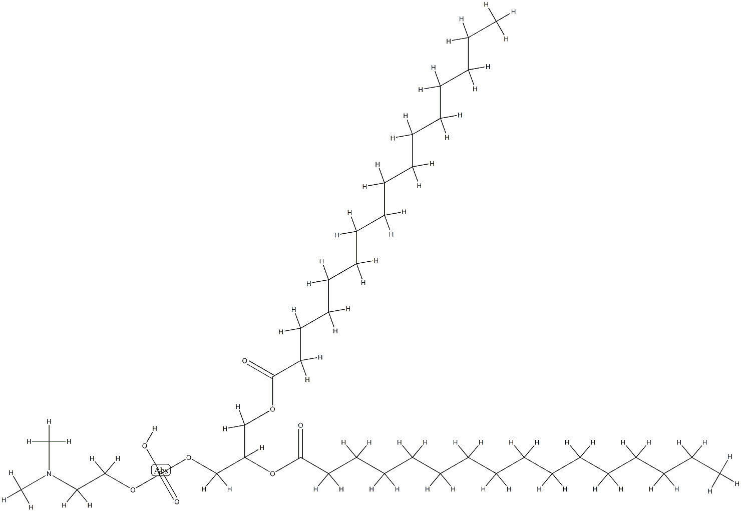 DL-A-PHOSPHATIDYLETHANOLAMINE Struktur