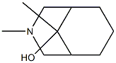 (1R,5S,9-syn)-3,9-Dimethyl-3-azabicyclo[3.3.1]nonan-9-ol Struktur