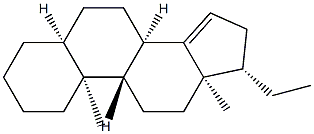 5β-Pregn-14-ene Struktur