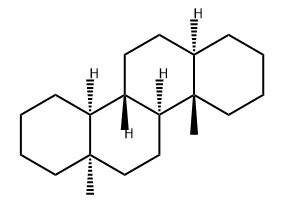 (13α)-D-Homo-5α-androstane Struktur